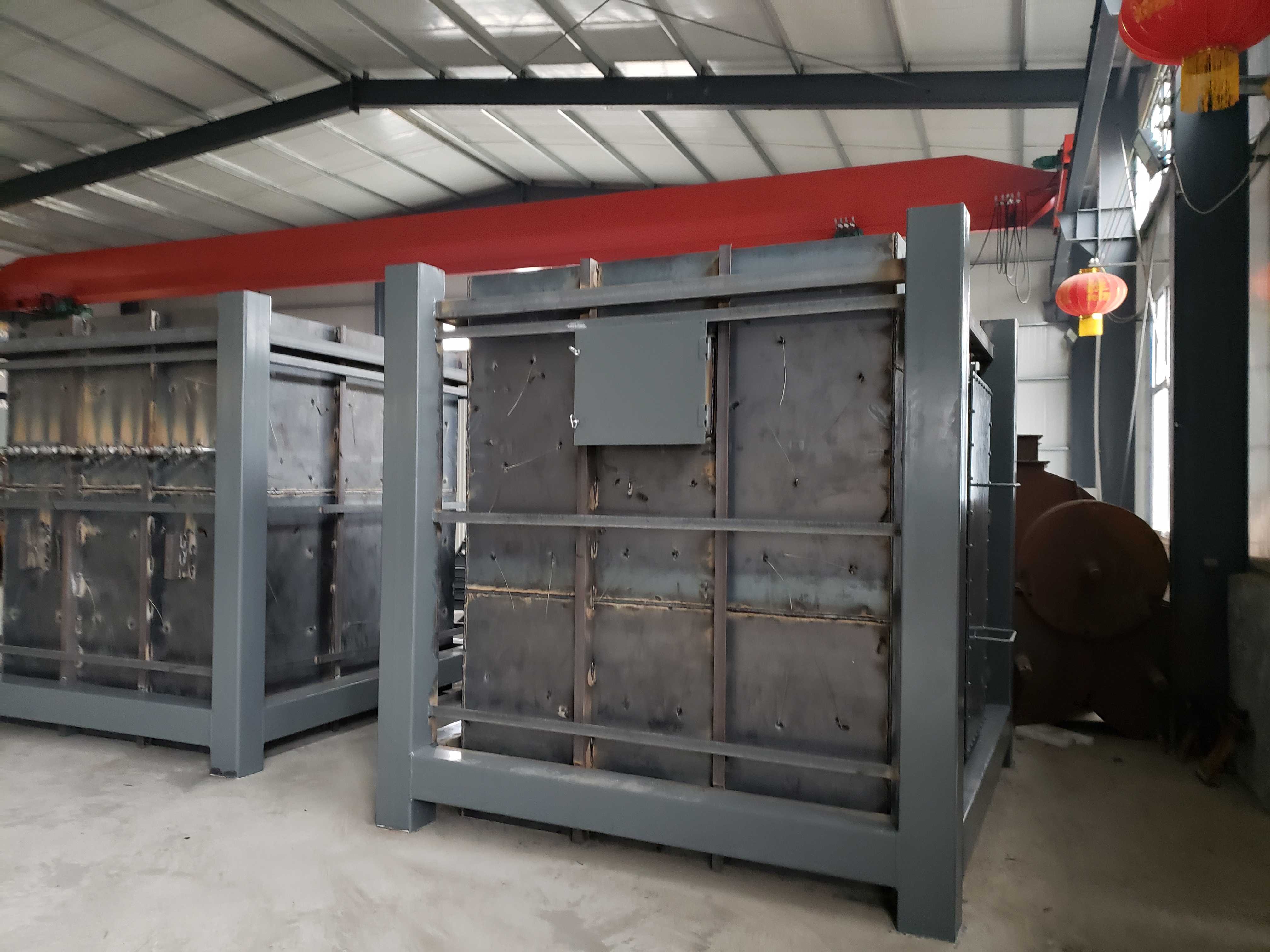 脫硝設(shè)備車(chē)間生產(chǎn)